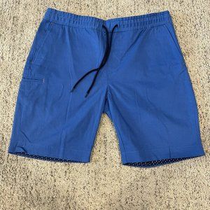 Tallia Sport Mens Blue Activewear Chino Shorts Large